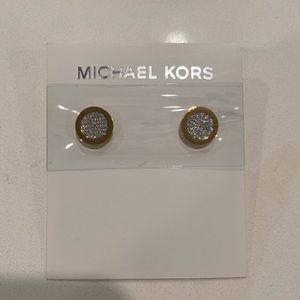 Michael Kors Gold Stud Earrings
